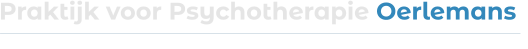Praktijk voor Psychotherapie Oerlemans   home