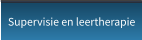Supervisie en leertherapie