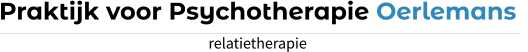 Praktijk voor Psychotherapie Oerlemans   relatietherapie